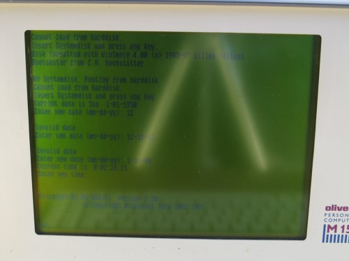 Olivetti personal computer m15