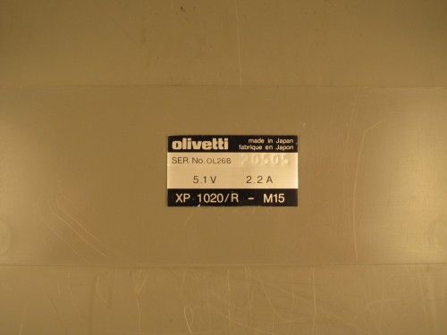 Olivetti personal computer m15